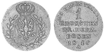 Groschen 1816-1817
