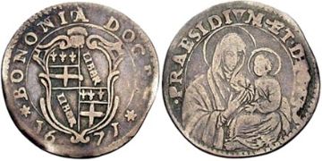 5 Bolognini 1671-1676