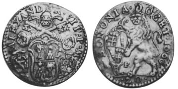 20 Bolognini 1667