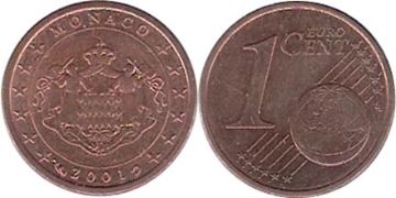Euro Cent 2001-2005