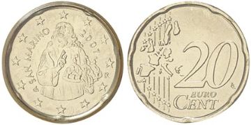 20 Euro Cent 2002-2007