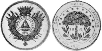 10 Centavos 1871