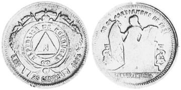 25 Centavos 1883-1899