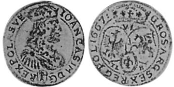 6 Groschen 1667-1670
