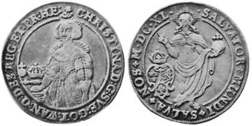 1/2 Riksdaler 1639-1641