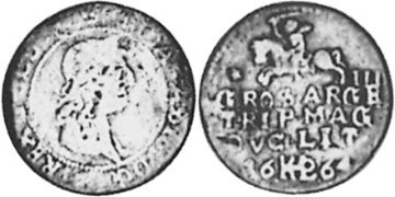 3 Groszy 1652-1665