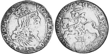 6 Groszy 1664-1668