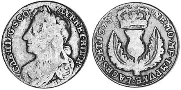 6 Pence 1677-1679