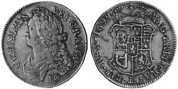 10 Shillings 1695-1699