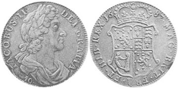 40 Shilling 1687-1688