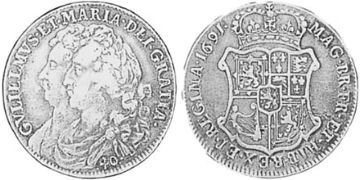 40 Shilling 1689-1694