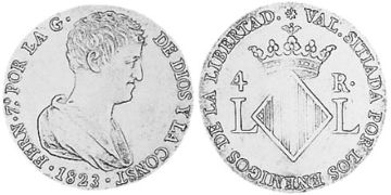 2 Reales 1823