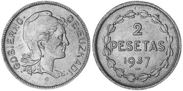 2 Pesetas 1937