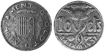 10 Centimos 1937