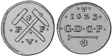 Mining Pfennig 1623