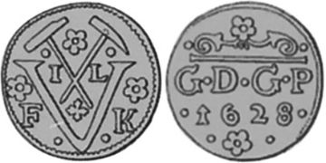Mining Pfennig 1628