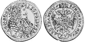 3 Kreuzer 1696