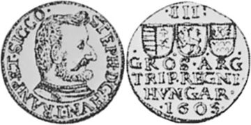3 Groschen 1605-1606