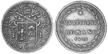 Quattrino 1831