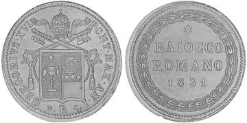 Baiocco 1831-1832