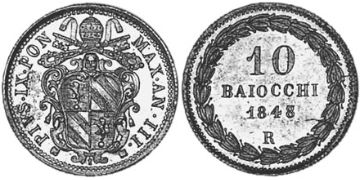 10 Baiocchi 1847-1856