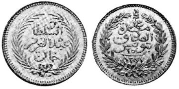 25 Piastres 1861-1874