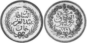 25 Piastres 1864