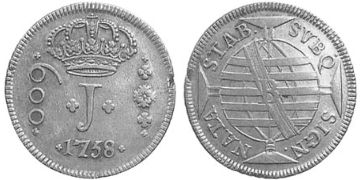 600 Reis 1752-1768
