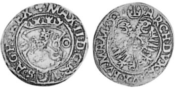 2 Krejcary 1570-1572