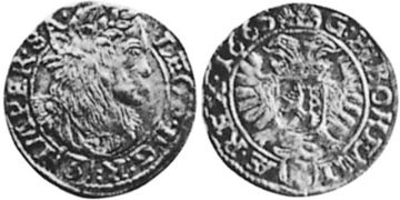 3 Krejcary 1658-1669