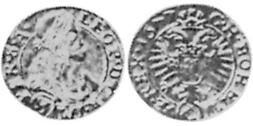3 Krejcary 1670-1679