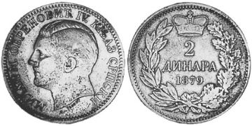 2 Dinara 1879