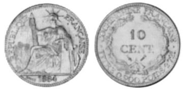 10 Centů 1879-1885