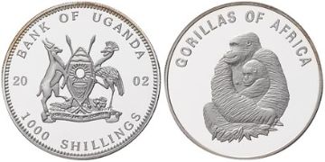1000 Shillings 2002-2003