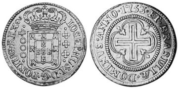 4000 Reis 1751-1775