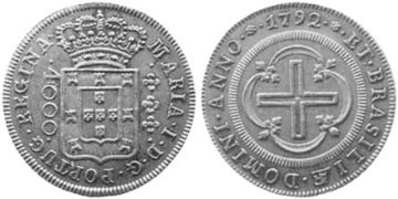 4000 Reis 1787-1792
