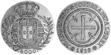 4000 Reis 1818-1822