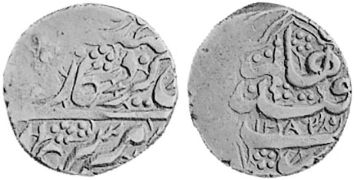 1/2 Rupie 1863-1868