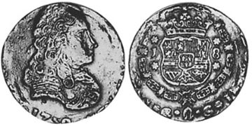 8 Escudos 1750-1752