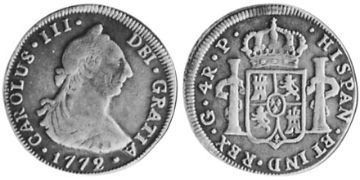 4 Reales 1772-1776