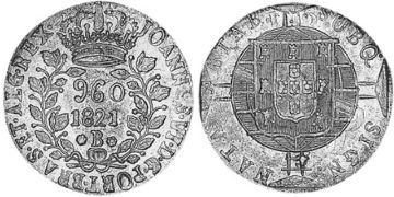960 Reis 1819-1822