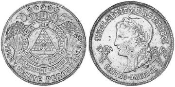 20 Pesos 1888-1908