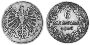 6 Krejcarů 1846-1856