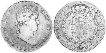 4 Escudos 1817