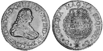 8 Escudos 1754-1755