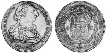 8 Escudos 1778-1785