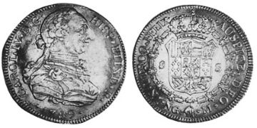 8 Escudos 1789-1790