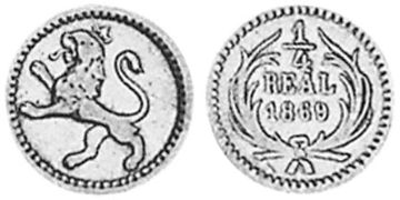 1/4 Real 1859-1869