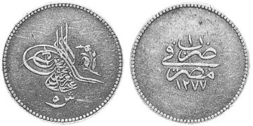 5 Qirsh 1861-1869