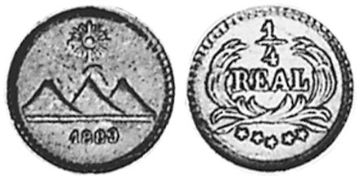 1/4 Real 1889-1891